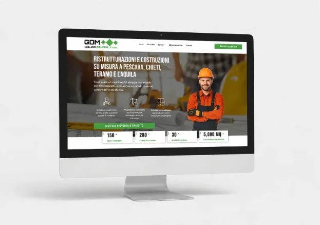 Sito web di GDM Edilizia