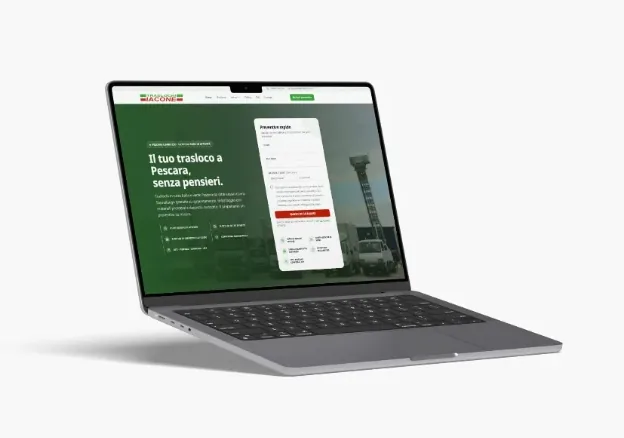Sito web di Iacone Traslochi
