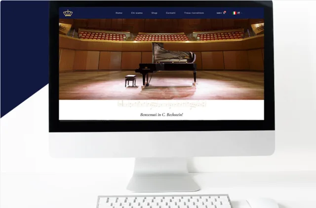 Sito web di Bechstein Italia